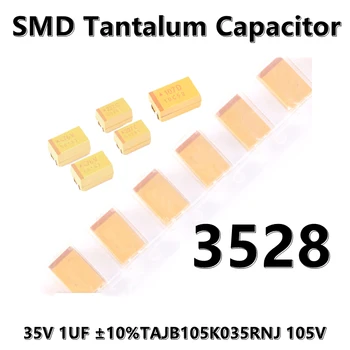 (5pcs) 3528 (Tipo B) 16V DE 4,7 UF ±10% TAJB475K016RNJ 475C 1210 capacitor de tântalo de SMD