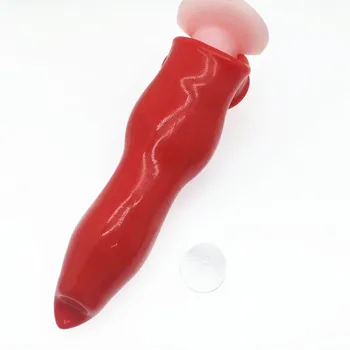 BDSM TPR Pup-Nó de Pau Bainha Castidade Bloqueio de Pau Coop Adulto do sexo Masculino, Produtos de Brinquedo do Sexo Cock Ring