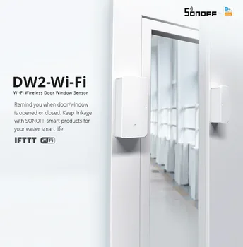 DW2-acesso Wi-Fi gratuito, Wifi, porta e janela de controle remoto de alarme inteligente de ligação do Sensor